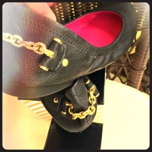 NWOT Ralph Lauren black ballet flats shoes size 9